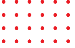 Red dots grid